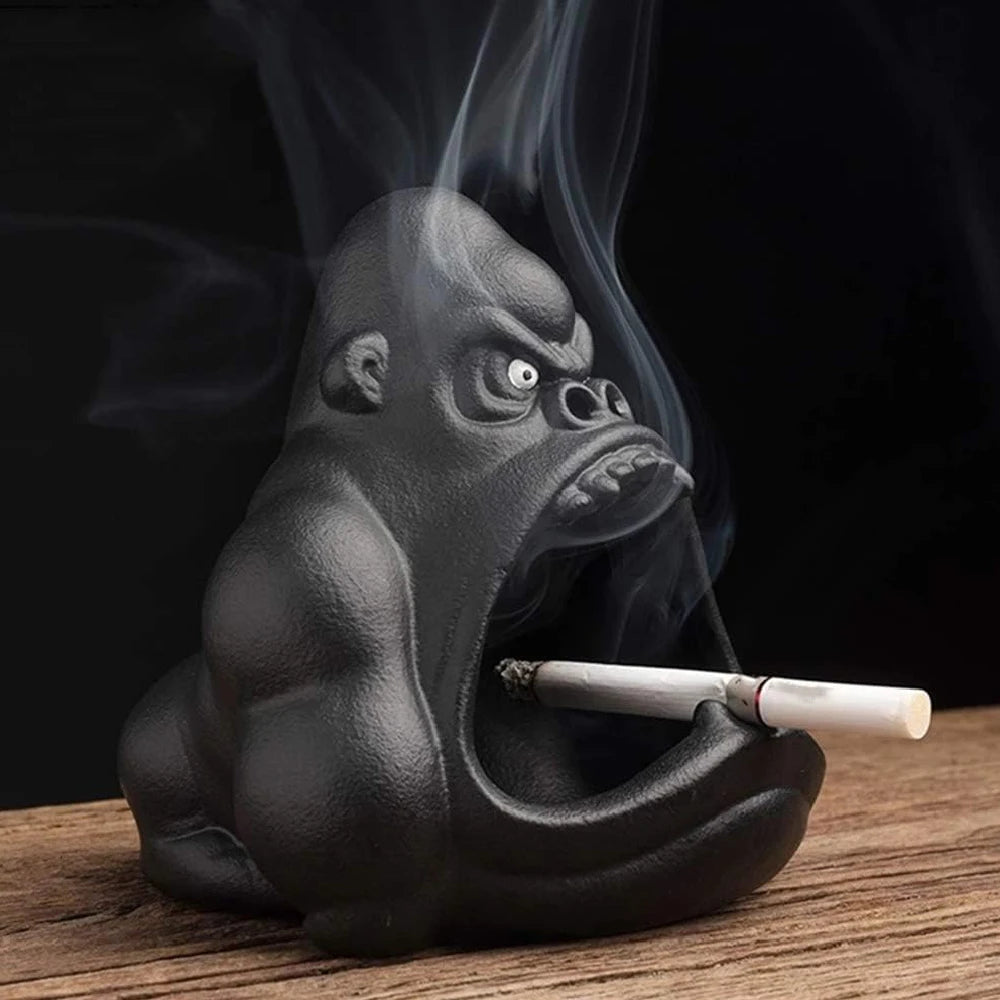 Gorilla Orangutan Ashtray