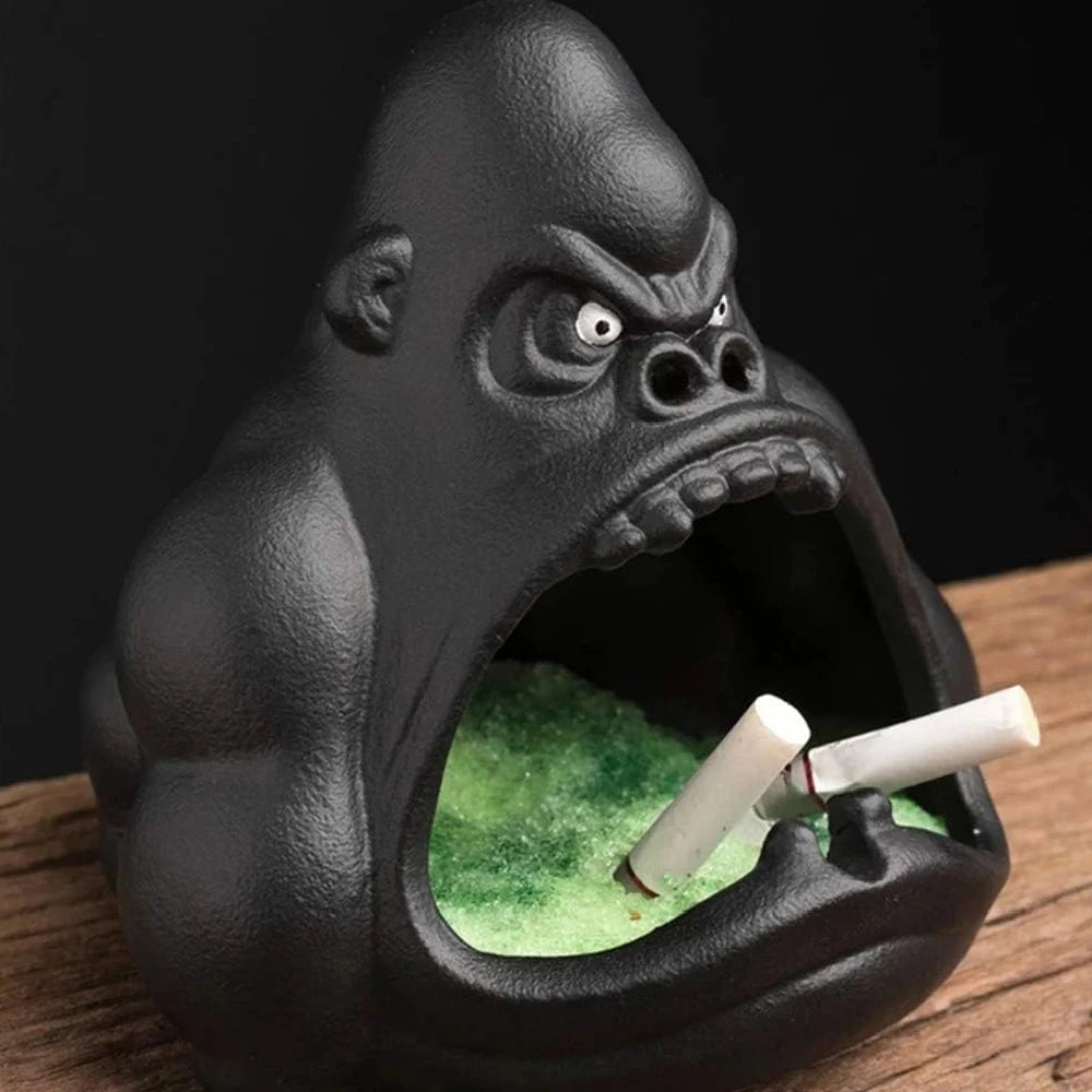 Gorilla Orangutan Ashtray