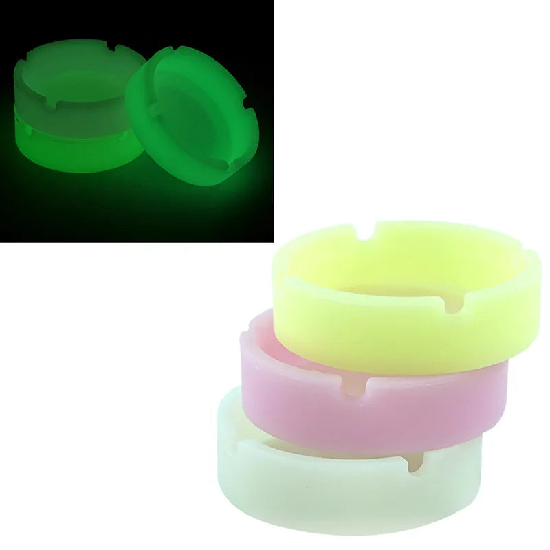 Glow In the Dark Silicone Ashtray